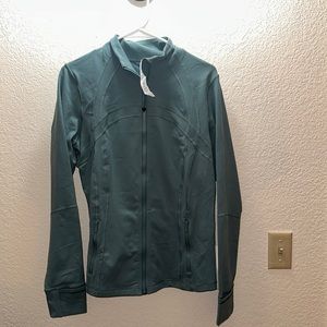 Lululemon tidewater teal define jacket NWT size 14